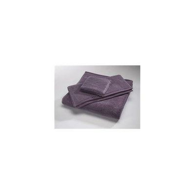 Home Source 10102WAV75 100 Percent Cotton Wash Cloth - Eggplant
