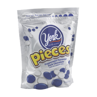 York Pieces Peppermint Flavored Dark Chocolate