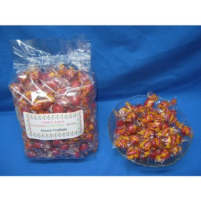 Casey Ann's Candies Ferrara Pan Atomic Fireballs Extra Large 3/4 inch size 2lb