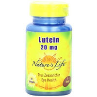 Nature's Life Lutein , Plus Zeaxanthin, 20 Mg, 30 Softgels