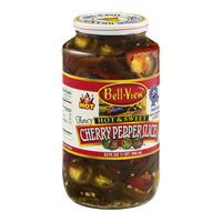 Bell-View Cherry Pepper Slices Hot & Sweet