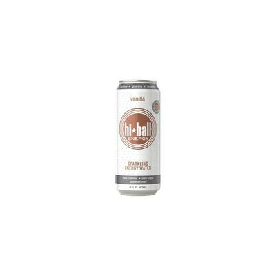 Hiball Energy Sparkling Water - Vanilla - 12 per Case