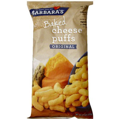 Barbaras Barbara's Baked Original Cheese Puffs, 5.5 oz (Pack of 12)