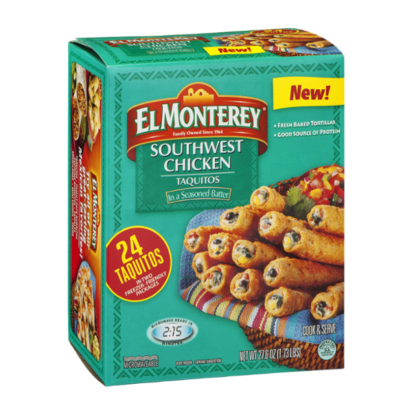 El Monterey Taquitos Southwest Chicken 24 CT Reviews 2019