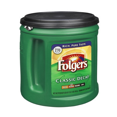 Folgers Mountain Grown Classic Decaf Medium Ground Coffee