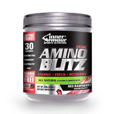 Amino Blitz Peak Red Raspberry Inner Armour 8.04 oz Powder