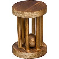 Petco Wood Wheel with Ball Chew Toy (2.75