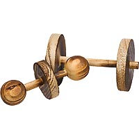 Planet Petco Wood Dumbbells Chew Toy
