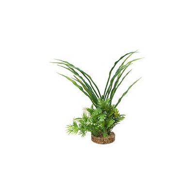 Petco Green Fiesta Bush Plastic Aquarium Plant (2.5