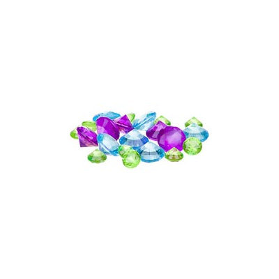 Petco Aquarium Treasure Blue Gems Gravel Accents