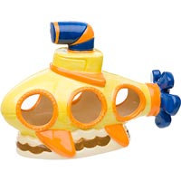 Petco Yellow Submarine Aquarium Ornament