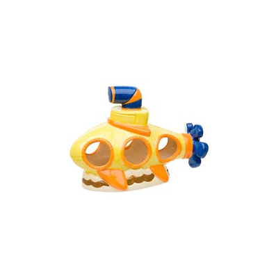 Petco Yellow Submarine Aquarium Ornament
