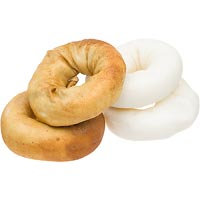 Petco Classic Rawhide Assorted BBQ & Natural Dog Chew Rings, 7 oz, Pack of 4 Rings