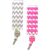 Petco Chevron Print Small Animal Plastic Water Bottle, 16 fl. Oz. ()