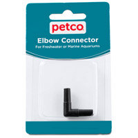 Petco Elbow Connector for Freshwater or Marine Aquariums ()