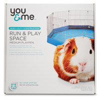 You & Me Run & Play Space Small Animal Playpen, Medium ()