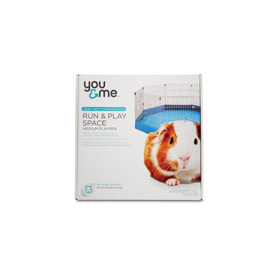 You & Me Run & Play Space Small Animal Playpen, Medium ()