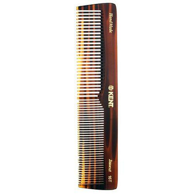 Kent Handmade Comb 16T - 188mm X-Large Coarse and Fine Toothed Comb