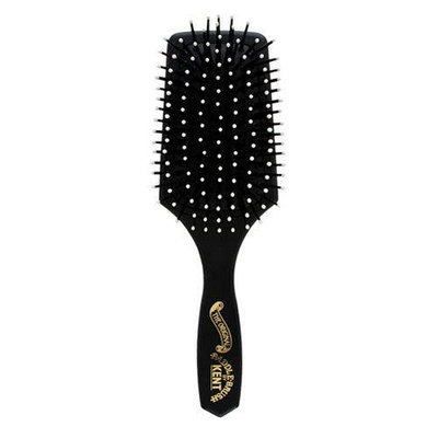 Kent The Original Paddle Brush for Smoothing and Straightening Black