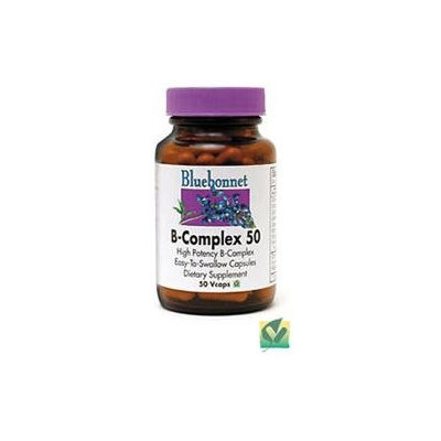 Bluebonnet Nutrition - B-Complex 50 High Potency - 50 Vegetarian Capsules