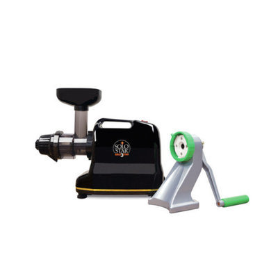 Tribest Solostar-3C Convertible Single Auger Juicer with Manual Conversion Kit
