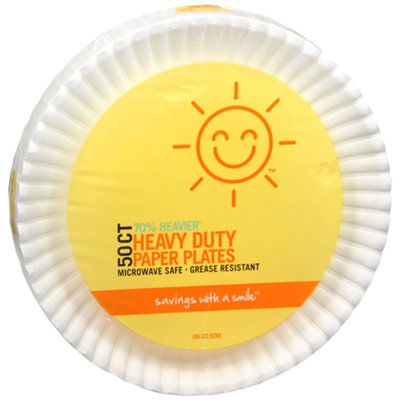 Walgreens Heavy Duty Paper Plates
