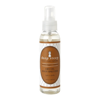 Deep Steep Dry Oil Body Spritzer, Brown Sugar Vanilla, 4 fl oz