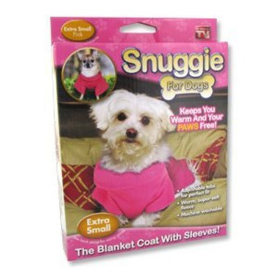 Allstar Products Snuggie for Dogs in Pink - Extra Small