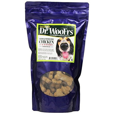 Great Life Dr WooFrs Chicken Dog Biscuits Grain Free 1 lb.