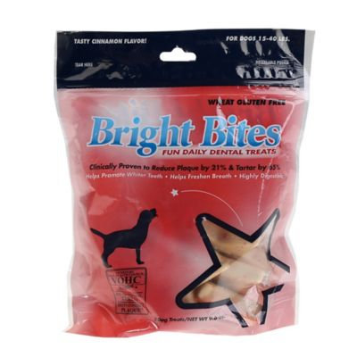 Bright Bites® Medium Daily Dental Dog Treats in Cinnamon