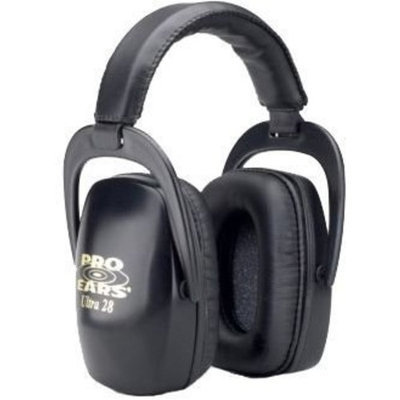 Pro Ears Pro-Ears Ultra Passive 28 Shooting Hearing Protection Headset - Black PE-28-U-B Black