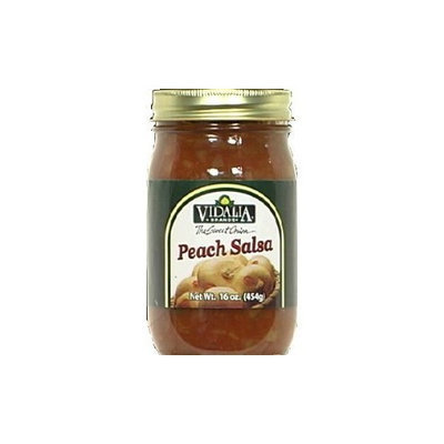 Vidalia Brand Sweet Onion Peach Salsa 16.0 OZ (Pack 3)