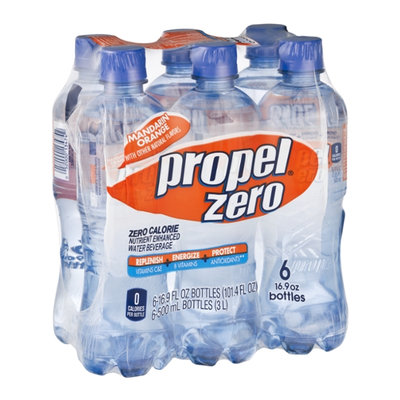 Propel Zero Water Beverage Nutrient Enhanced Zero Calorie Mandarin Orange - 6 PK