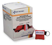 First Aid Only CPR Faceshield with Chain (5-3/4 in L). Model: J5095GR