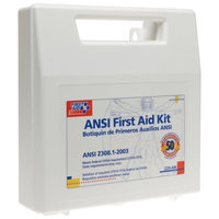 First Aid Only 50 Person Bulk First Aid Kit, Ansi, 196-Piece Kit
