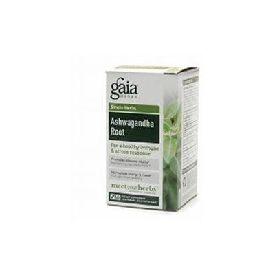 Gaia Herbs Ashwagandha Root, Vegetarian Liquid Phyto-Capsules
