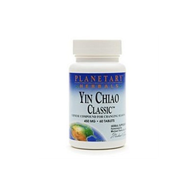 Planetary Formulations Planetary Herbals Yin Chiao Classic 450mg 60 tablets