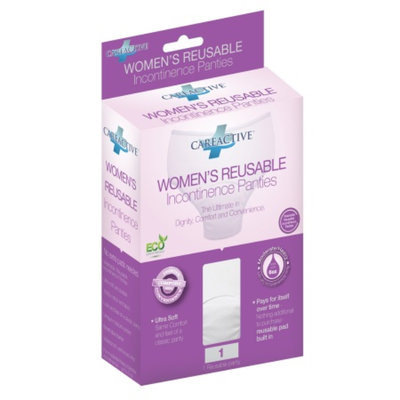 CareActive Woman's Reusable Incontinence Panty, Medium, 1 ea