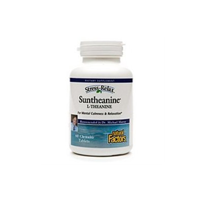 Stress Relax Suntheanine L-Theanine 60 Tablets, Natural Factors