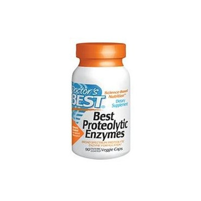 Doctor's Best Proteolytic Enzymes, Veggie Caps, 90 ea