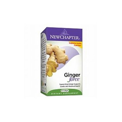 New Chapter Ginger Force 60 softgel capsules