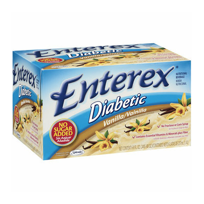 Enterex Diabetic Vanilla Nutritional Beverage