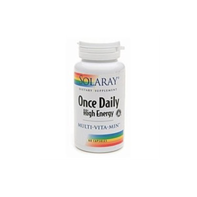 Solaray Once Daily High Energy Multi-Vita-Min - 60 Capsules