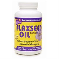 Jarrow Formulas Flaxseed Oil - 1000 mg - 200 Softgels