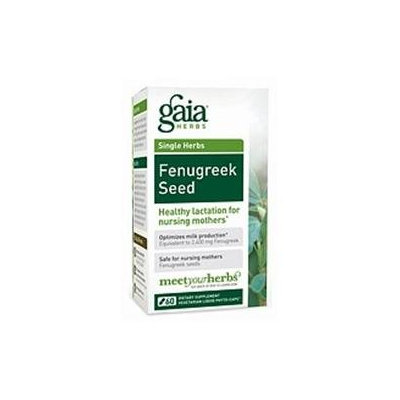 Gaia Herbs Fenugreek Seed, Liquid-Filled Capsules
