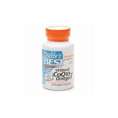 Doctor's Best VESIsorb CoQ10 Plus Omega-3, Softgel Capsules
