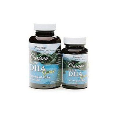 Carlson Super DHA Gems 500mg, Value Pack 80 softgels