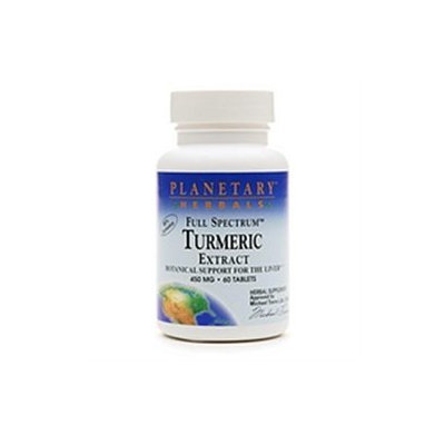 Planetary Formulations Turmeric Ext Full Spectrum 450 MG - 60 Tablets - Turmeric