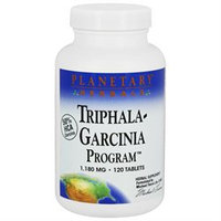 Planetary Herbals Triphala- Garcinia Program - 1300 mg - 120 Tablets