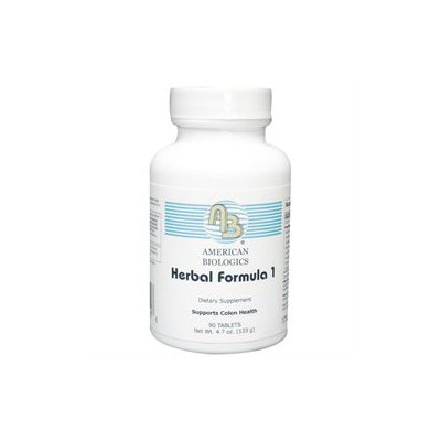 American Biologics - Herbal Formula 1 - 90 Tablets